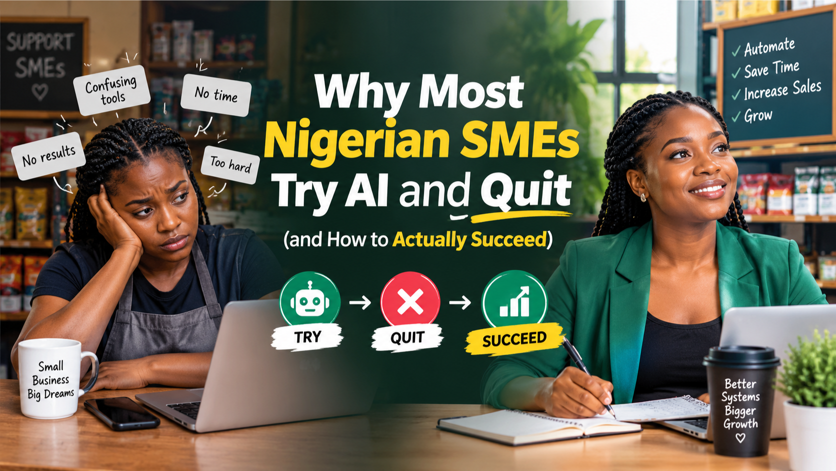 Why Most Nigerian SMEs Try AI and Quit (and How to Actually Succeed)