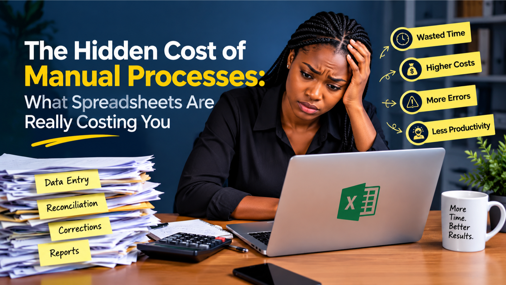 The Hidden Cost of Manual Processes: What Spreadsheets Are Really Costing You
