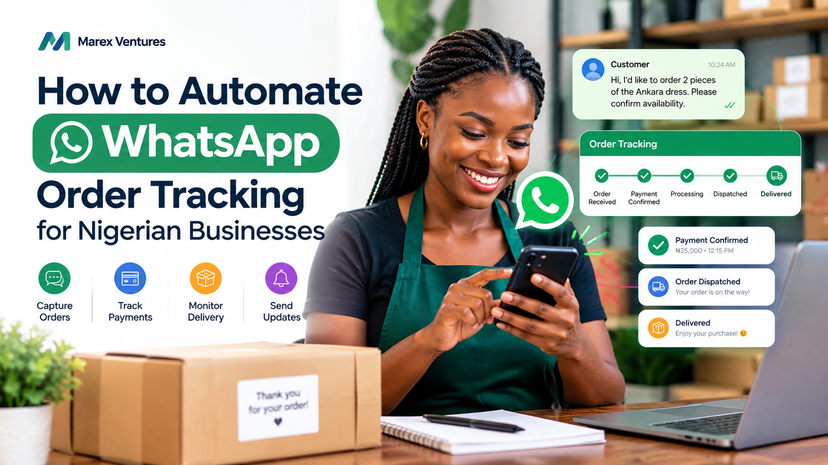 WhatsApp Order Tracking Automation for Nigerian Businesses